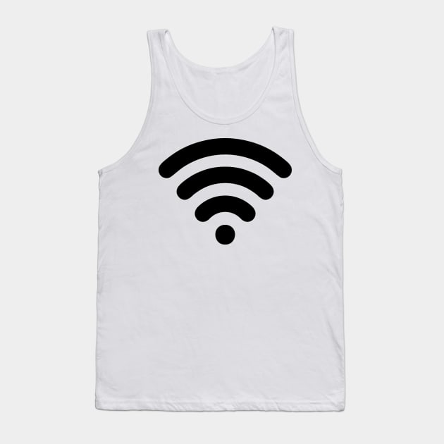 Wi-Fi Abstract Tank Top by XOOXOO